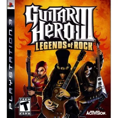  Guitar Hero III: Legends of Rock - Tarvitsetko virtuoosilla kitaristisi luovuutta ja räjähtävää tempoa?